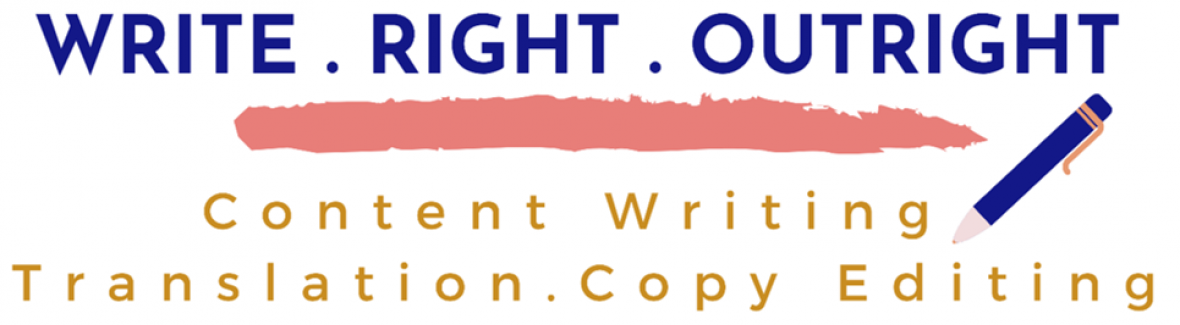 Write . Right . Outright